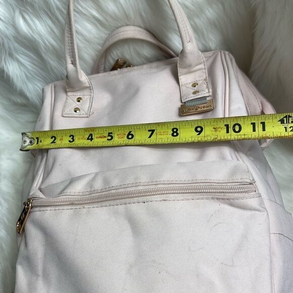Swiss Gear light pink canvas multi purpose backpack with Rose gold Hardw… main image 6